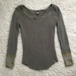 Free People Catalina Long-Sleeve Thermal Top